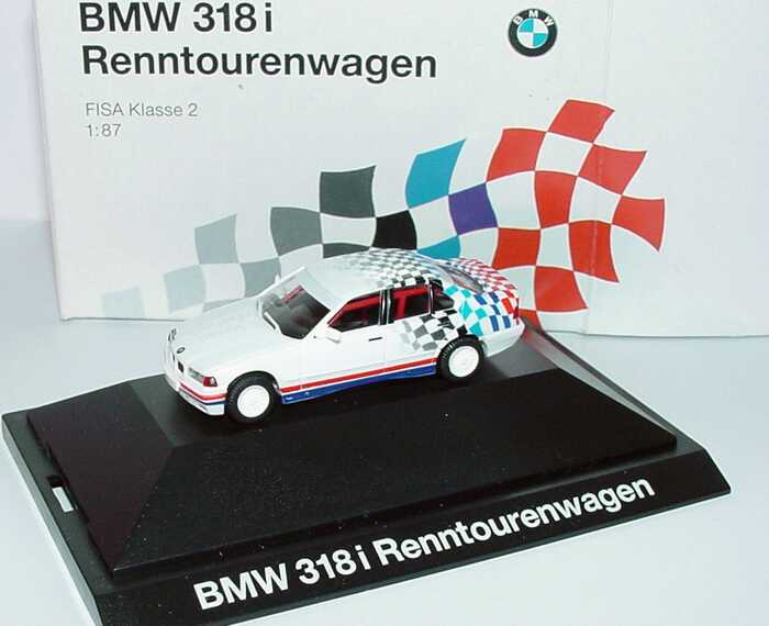 1:87 BMW 318i (E36) wei Design Flagge (Renntourenwagen FISA Klasse 2) (BMW) 