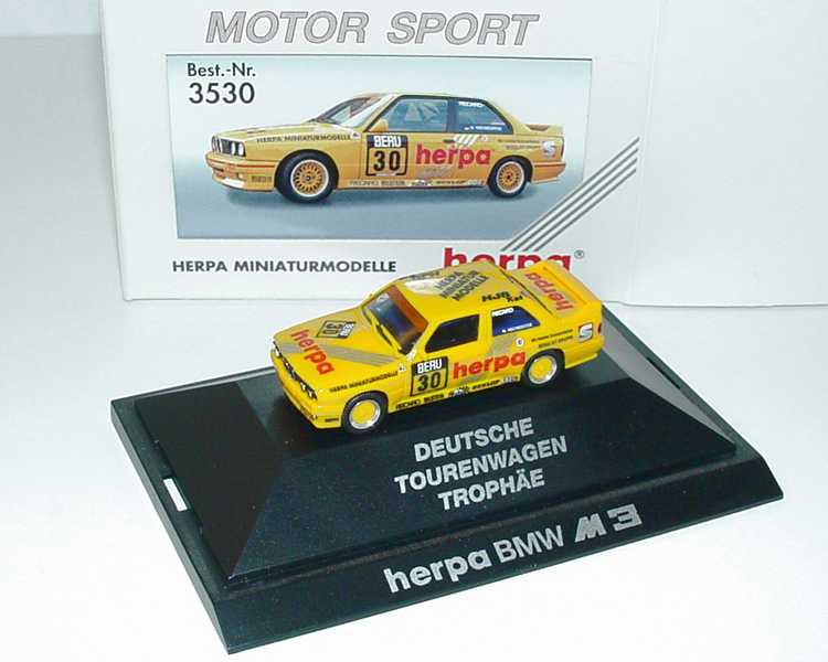 1:87 BMW M3 (E30) DTT 1991 "herpa" Nr.30, Michael Neumeister 