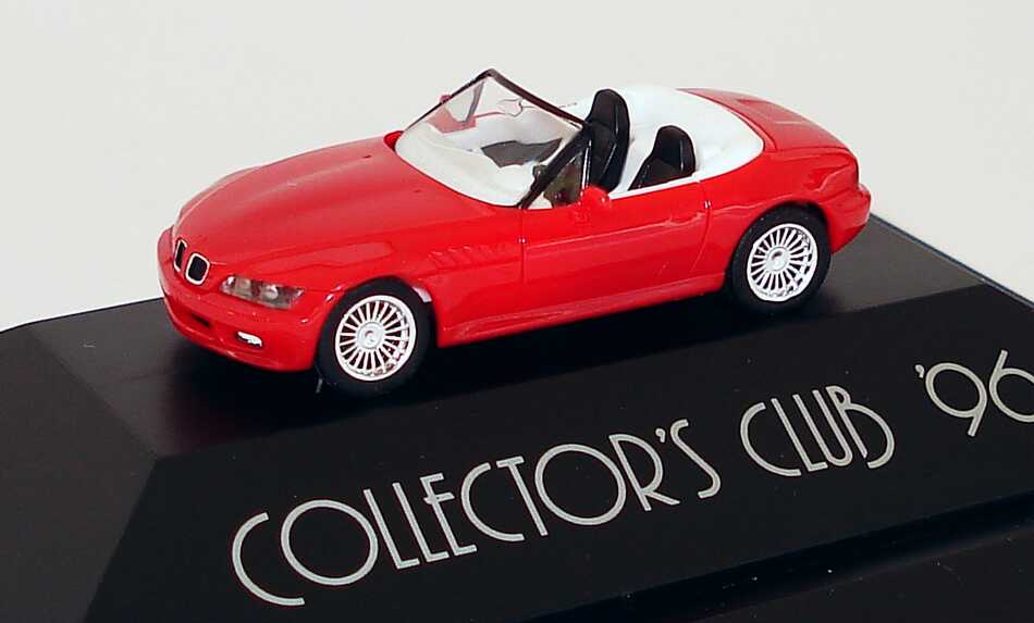 1:87 BMW Z3 rot mit Alpina-Felgen "Collectors Club 96" (oV)