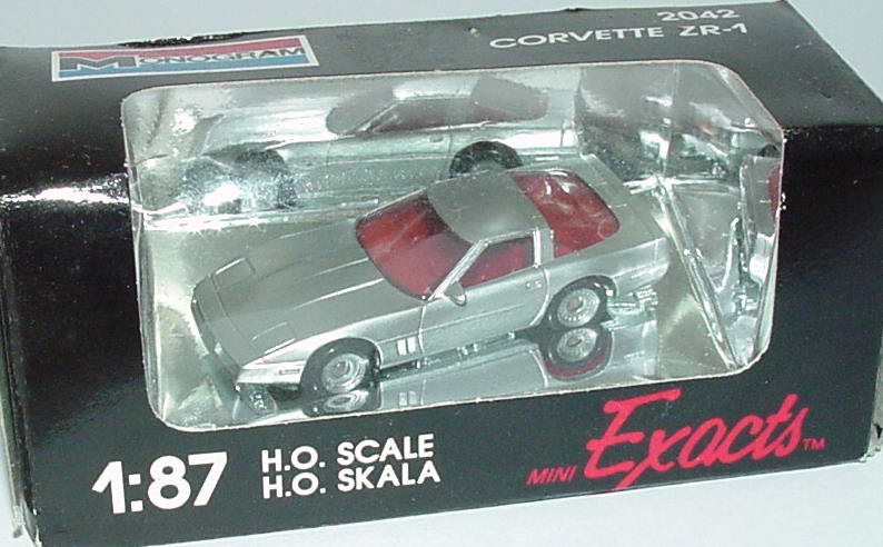 1:87 Chevrolet Corvette ZR-1 silbermet. 