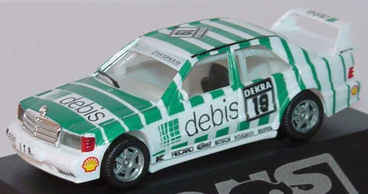 1:87 Mercedes-Benz 190E 2.5-16 Evolution II DTM 1991 "Zakspeed, Debis" Nr.19, Asch (oU)