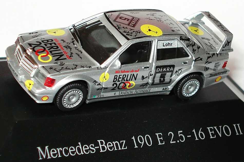 1:87 Mercedes-Benz 190E 2.5-16 Evolution II DTM 1992 "AMG-Berlin 2000" Nr.5, Lohr (MB) (oV)