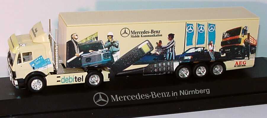 1:87 Mercedes-Benz SK Fv Cv KoSzg Cv 2/3 "Mercedes-Benz in Nrnberg, Debitel" 