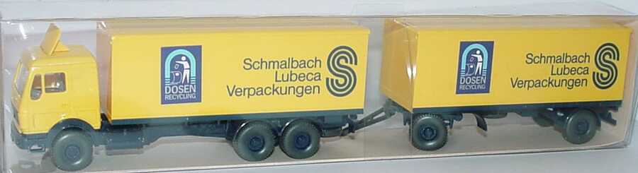 1:87 Mercedes-Benz mit Dachspoiler KoHgz 3/2 "Schmalbach Lubeca Verpackungen" 