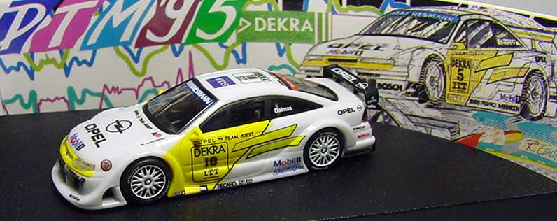 1:87 Opel Calibra V6 DTM 1995 "Team Joest" Nr.10, Dalmas 