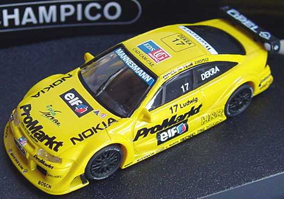 1:87 Opel Calibra V6 ITC 1996 "Zakspeed, ProMarkt" Nr.17, Ludwig 
