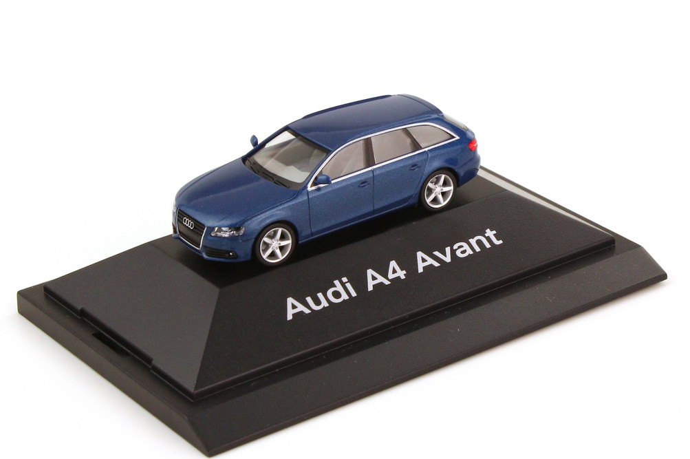 Herpa 034012, Audi A4® Avant, blau metallic